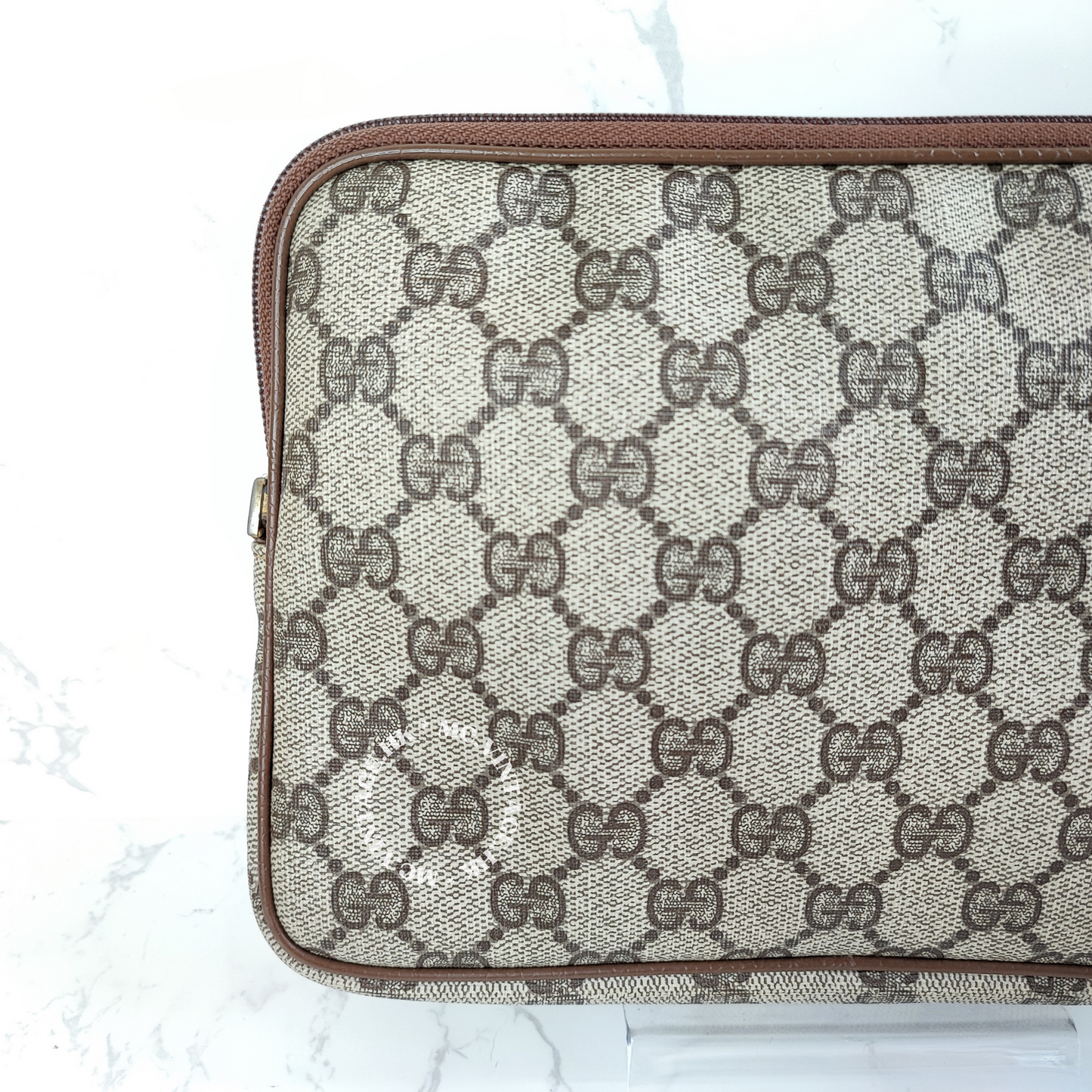 GUCCI Vintage GG 2-Way Bag