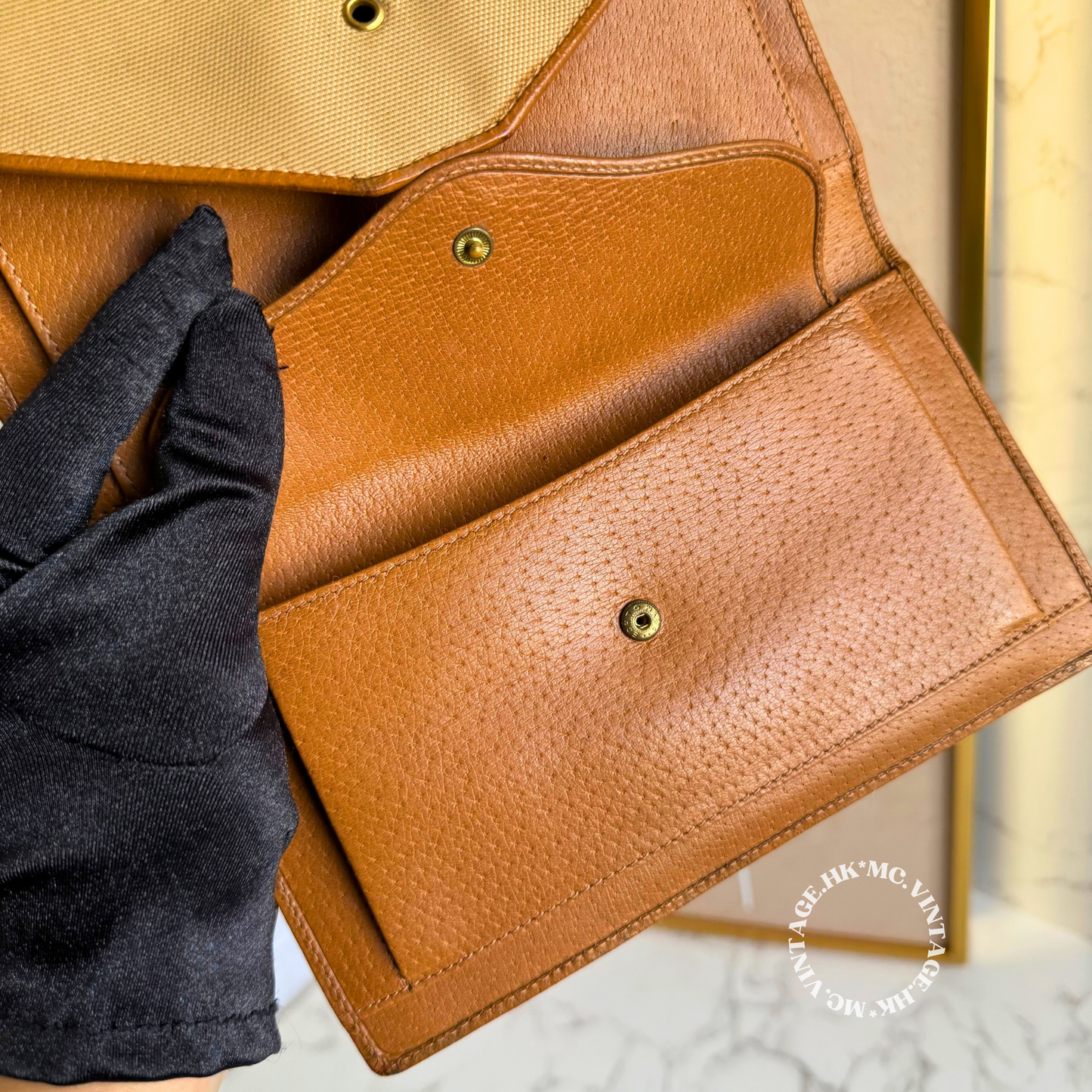 GUCCI Vintage Sherryline Clutch/Wallet