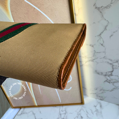 GUCCI Vintage Sherryline Clutch/Wallet
