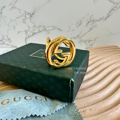 GUCCI Vintage Scarf Ring