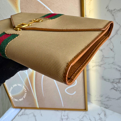 GUCCI Vintage Sherryline Clutch/Wallet