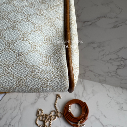 CELINE Vintage Macadam Clutch