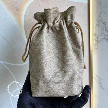 CELINE Vintage Macadam Bucket Bag