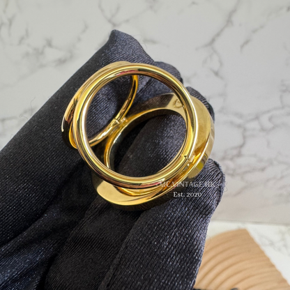 CELINE Metal Scarf Ring
