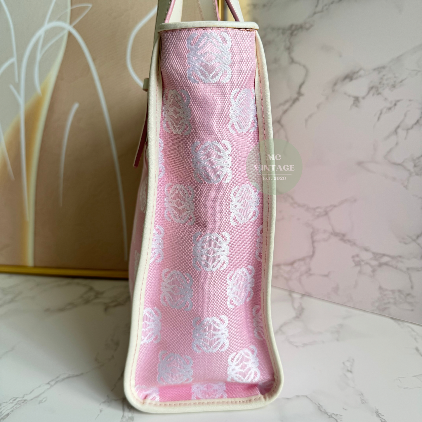 Loewe Canvas Tote Handbag