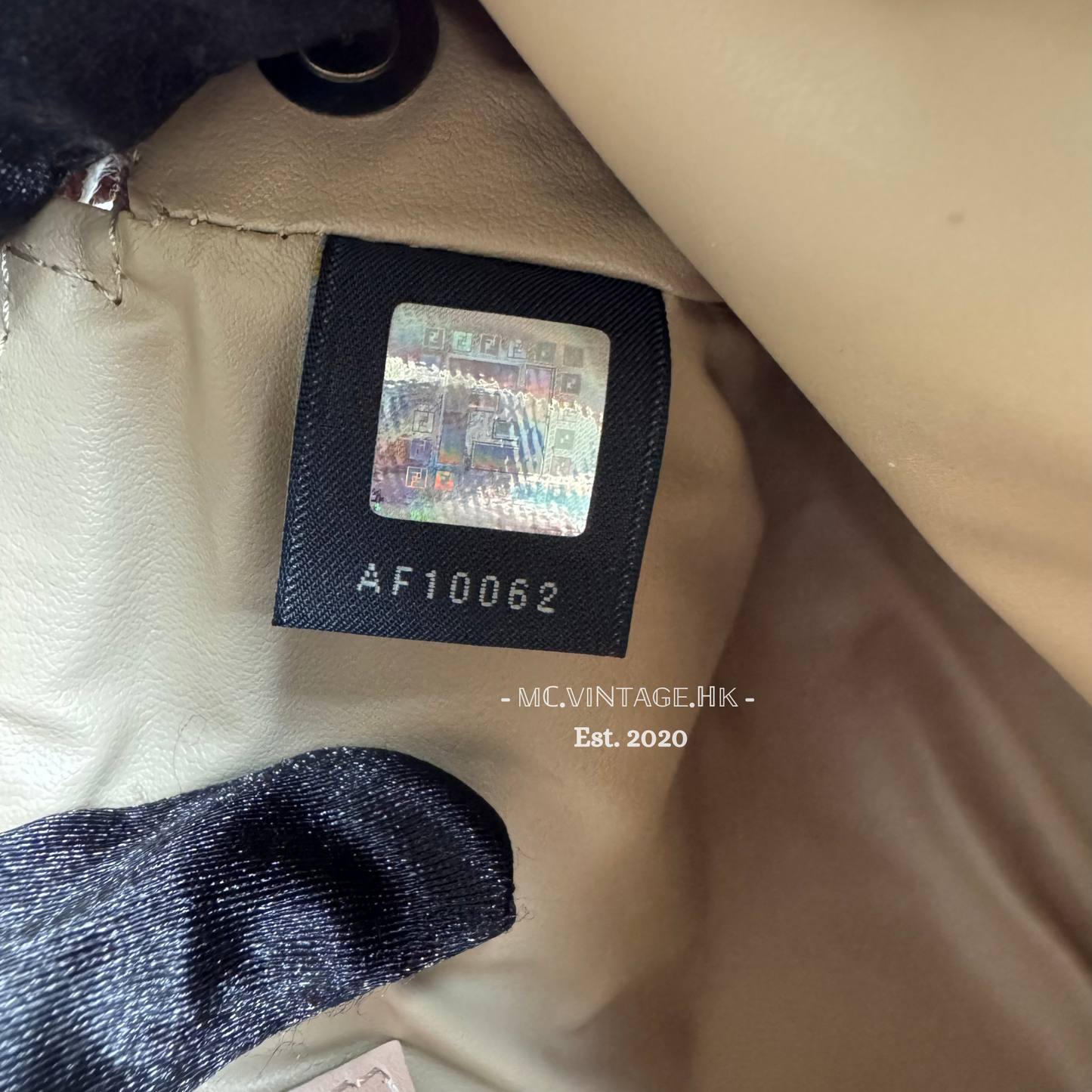 FENDI Zucchino Canvas Pouch