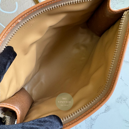 CELINE Vintage Macadam Clutch