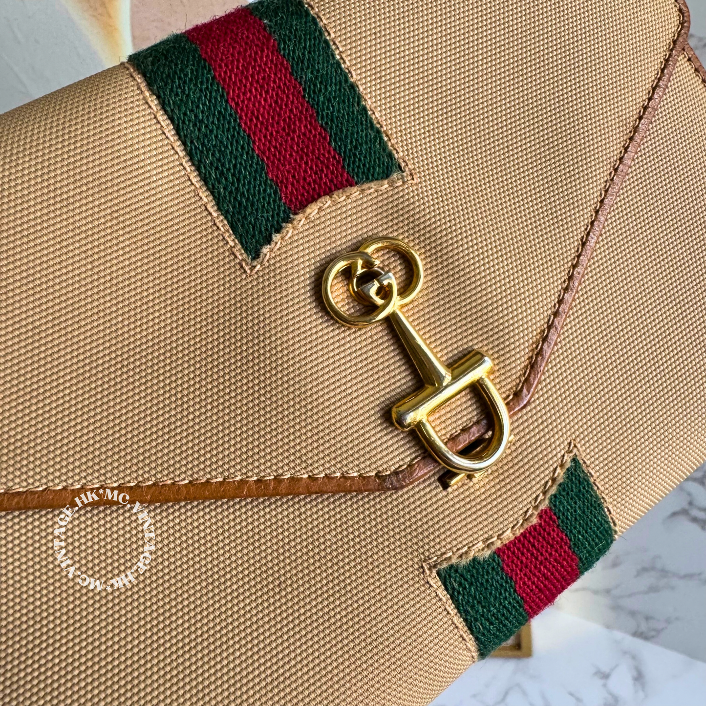 GUCCI Vintage Sherryline Clutch/Wallet
