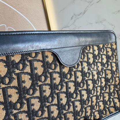 Dior Vintage Oblique Clutch