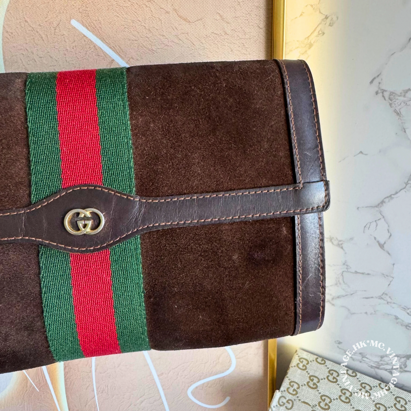 GUCCI Vintage Sherryline Clutch