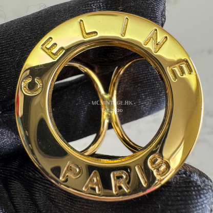 CELINE Metal Scarf Ring