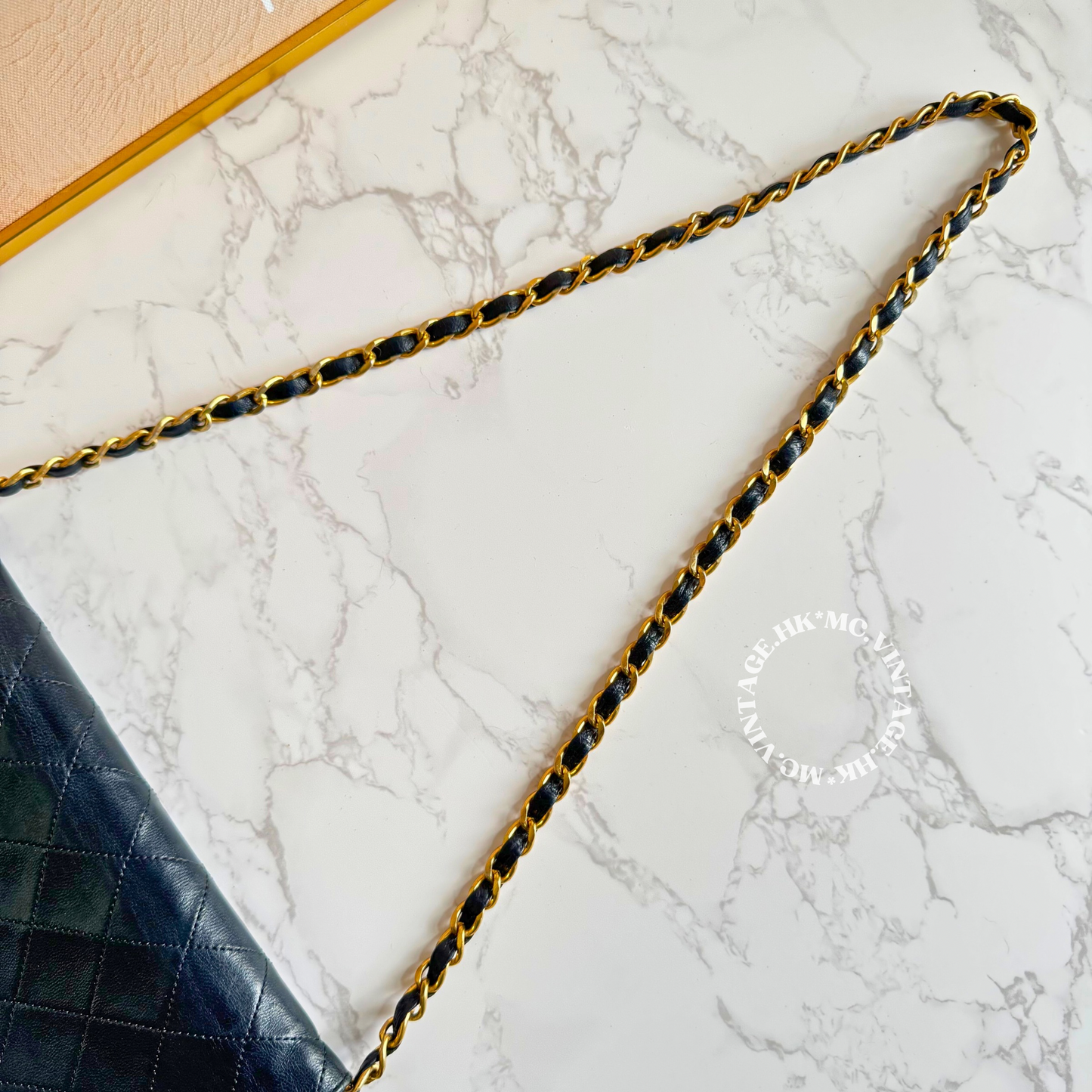 CHANEL Vintage Push-Lock Bag
