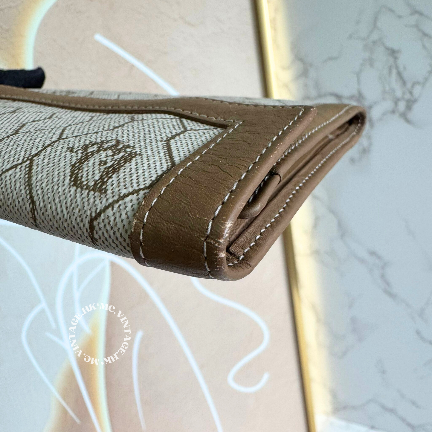 Dior Honeycomb Clutch / Wallet