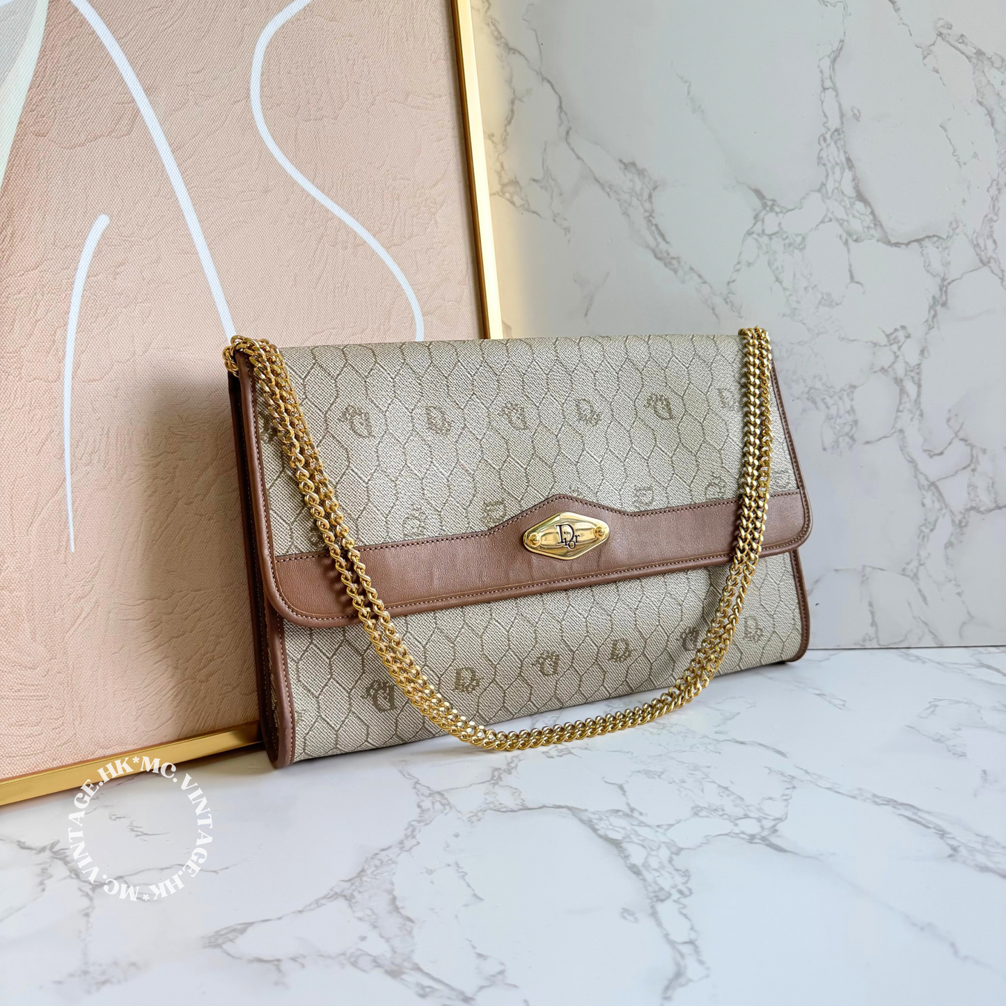 Dior Honeycomb 3-Way Shoulder Bag