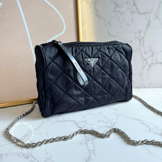 PRADA Nylon Vanity Bag