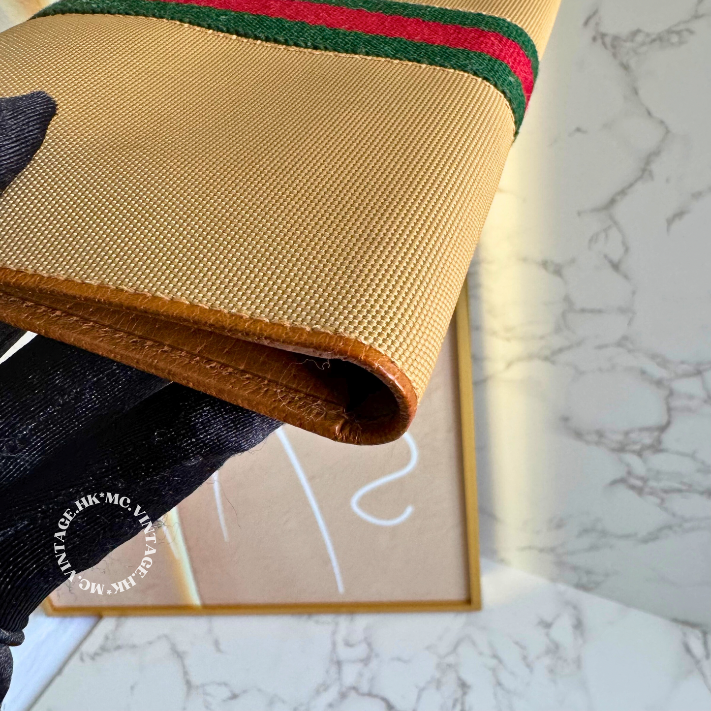GUCCI Vintage Sherryline Clutch/Wallet