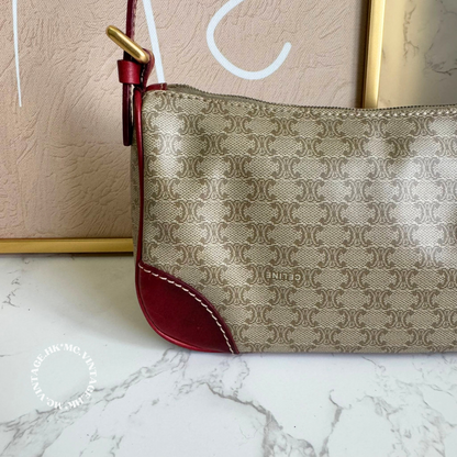 CELINE Vintage Macadam Underarm Bag