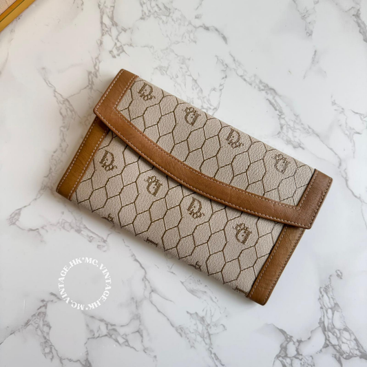 Dior Honeycomb Clutch / Wallet