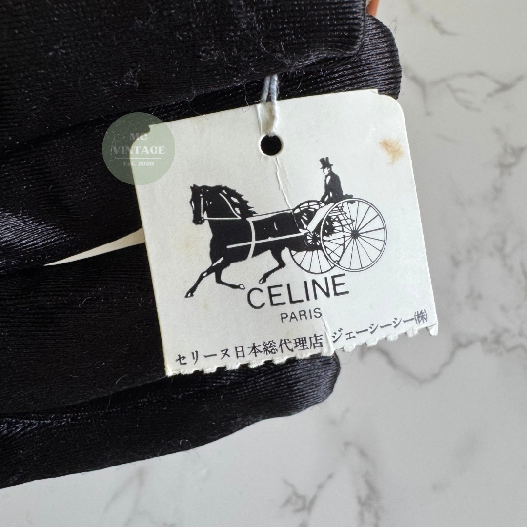 CELINE Vintage Macadam Clutch