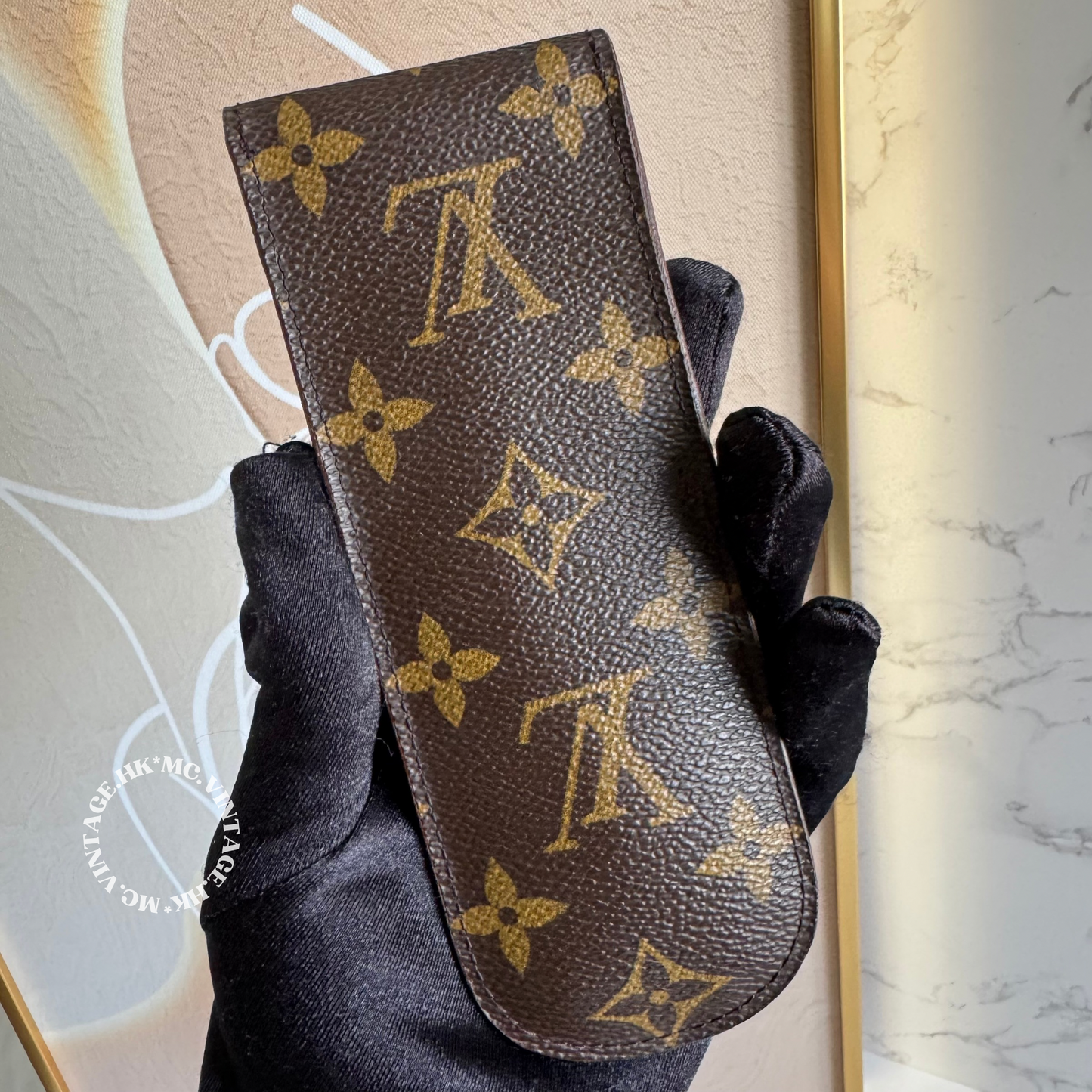 LV Monogram Pen Case / Glasses Case