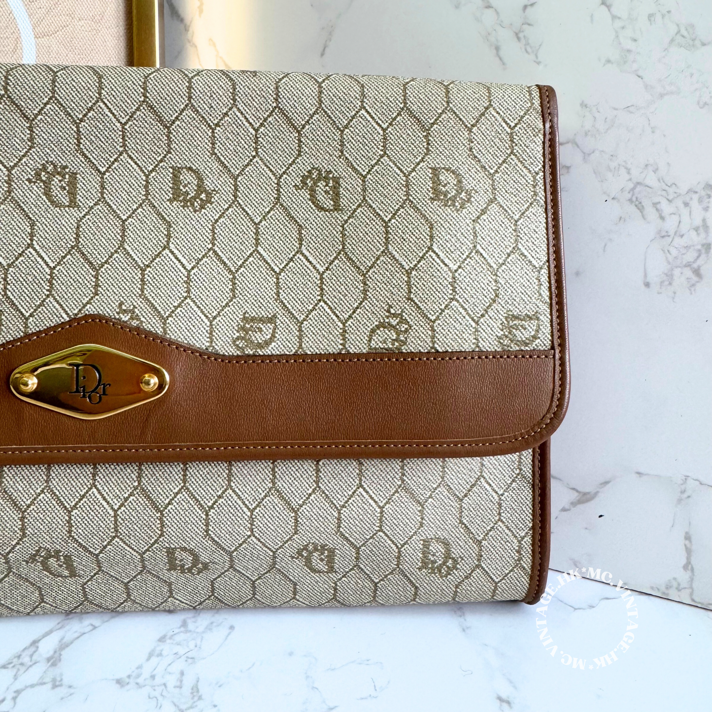 Dior Honeycomb 3-Way Shoulder Bag