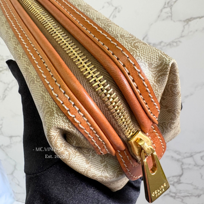 CELINE Vintage Macadam Mini Pouch