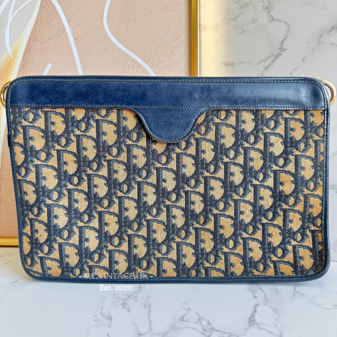 Dior Vintage Oblique Clutch