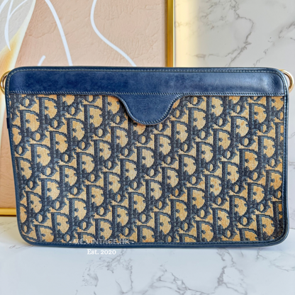 Dior Vintage Oblique Clutch