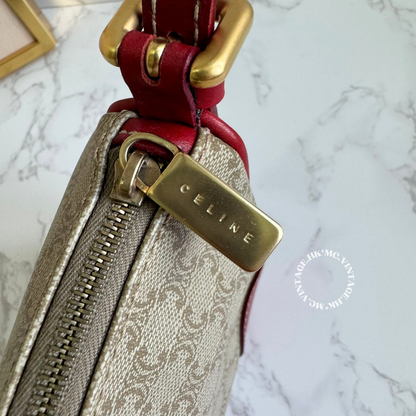 CELINE Vintage Macadam Underarm Bag