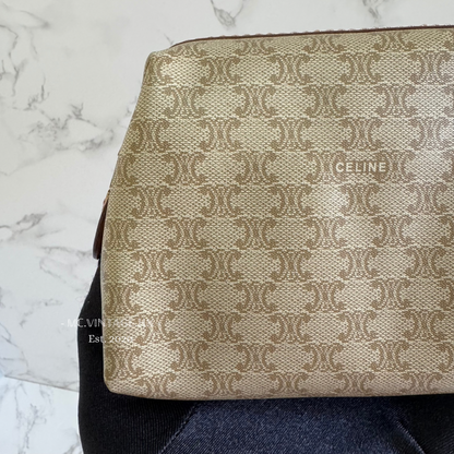 CELINE Vintage Macadam Mini Pouch