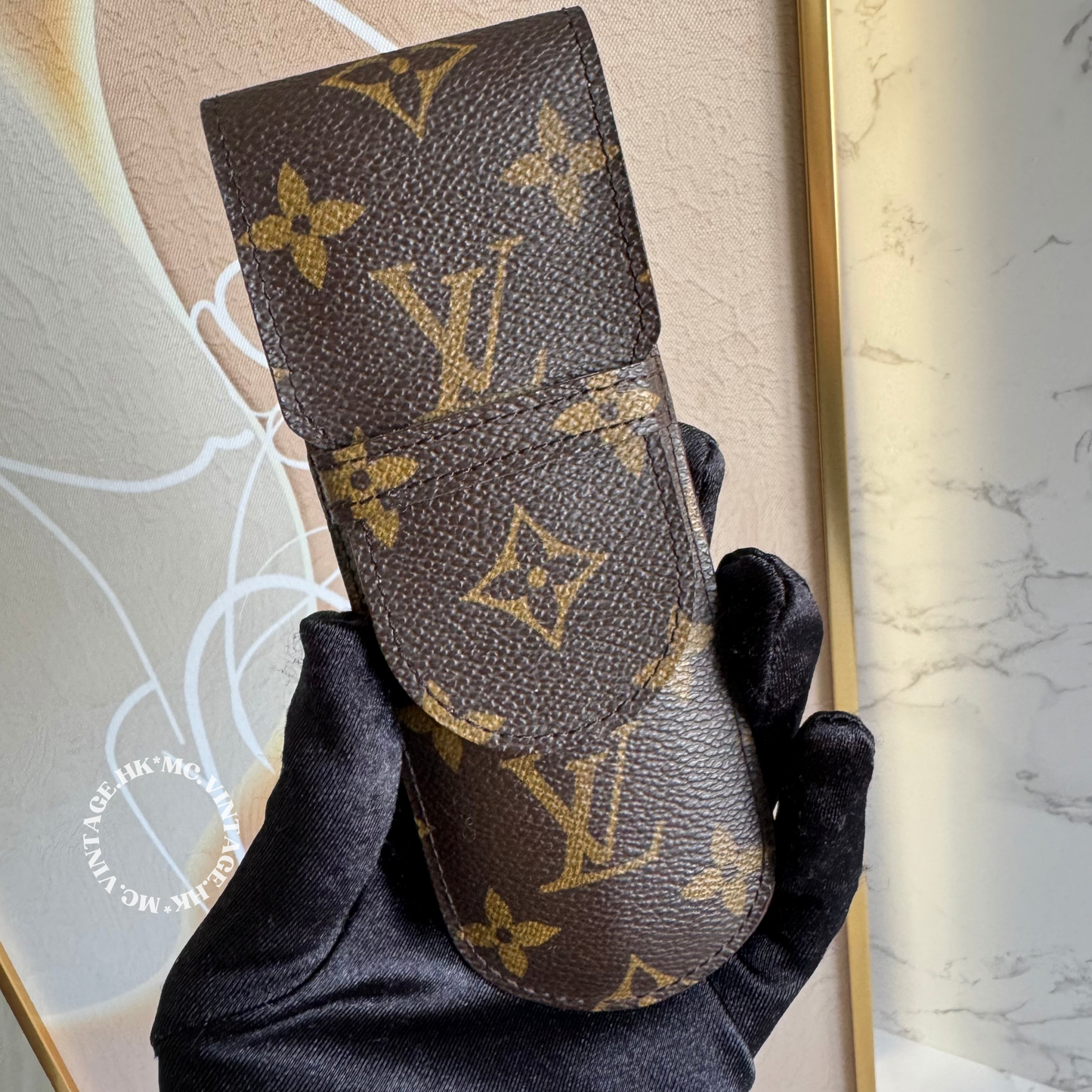 LV Monogram Pen Case / Glasses Case