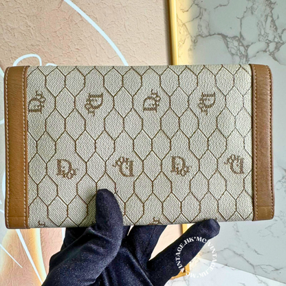 Dior Honeycomb Clutch / Wallet