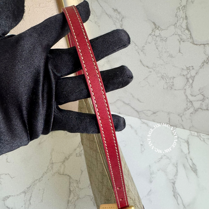 CELINE Vintage Macadam Underarm Bag