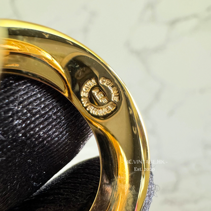 CELINE Metal Scarf Ring