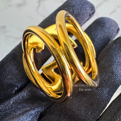 GUCCI Vintage Scarf Ring