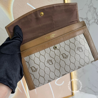 Dior Honeycomb Clutch / Wallet