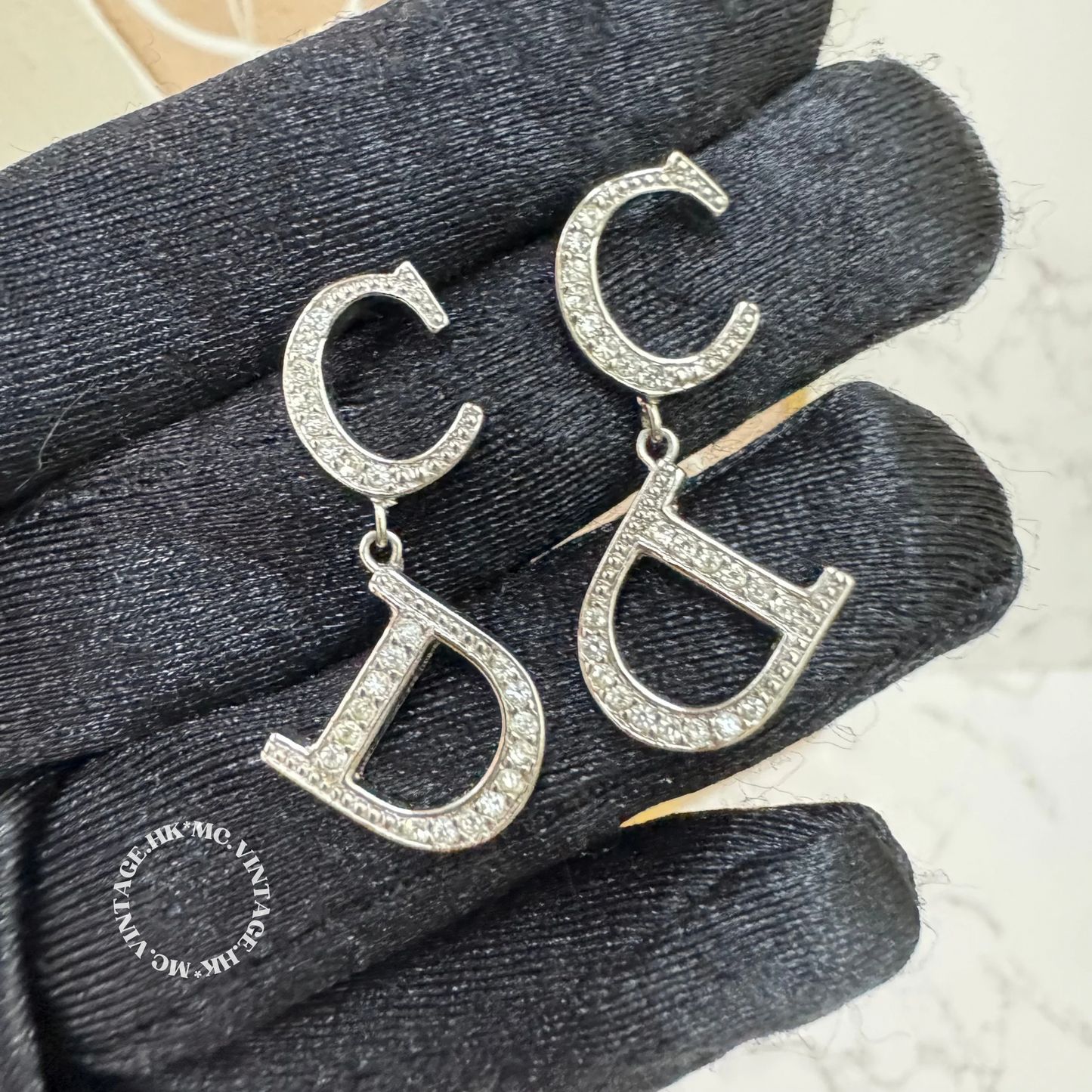 Dior CD Earrings