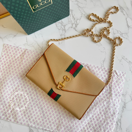GUCCI Vintage Sherryline Clutch/Wallet
