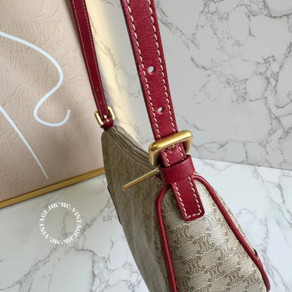 CELINE Vintage Macadam Underarm Bag