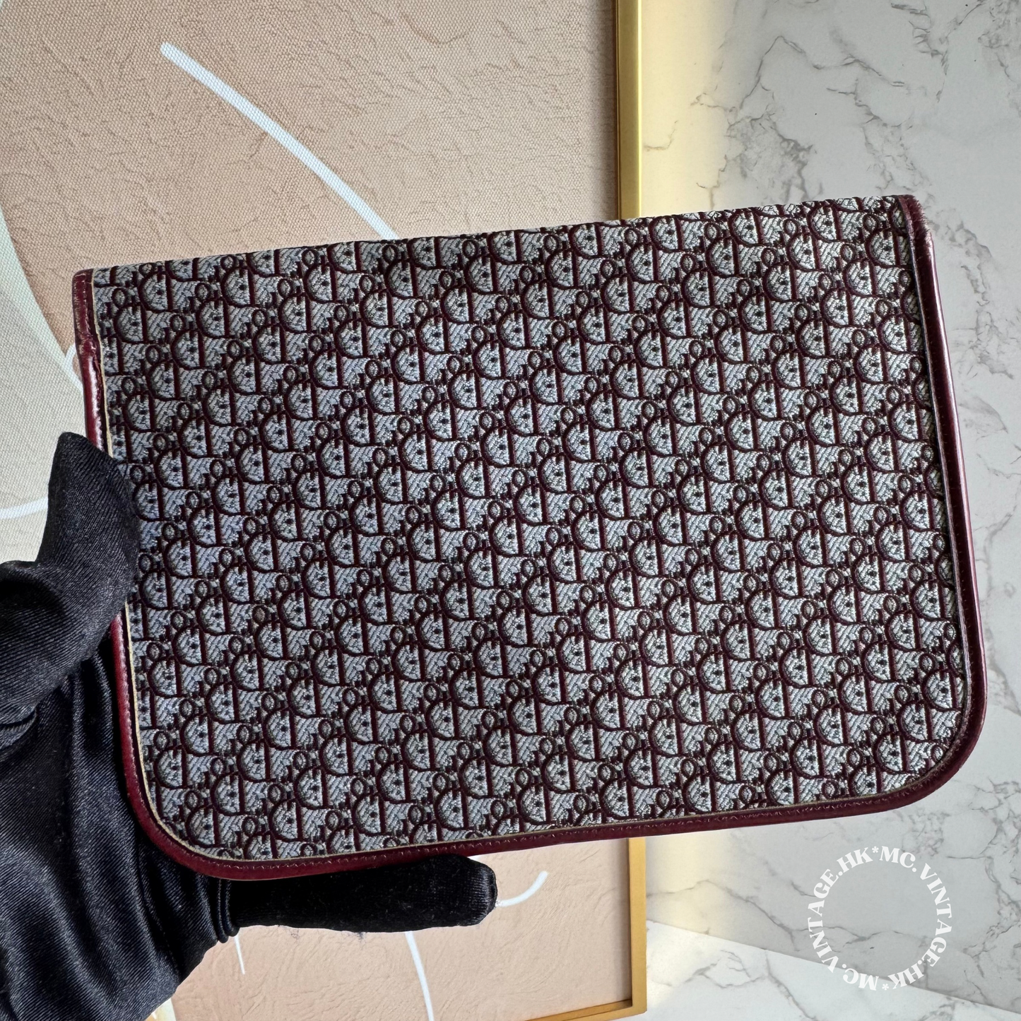 Dior Monogram Clutch