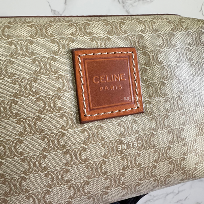 CELINE Vintage Macadam Mini Pouch