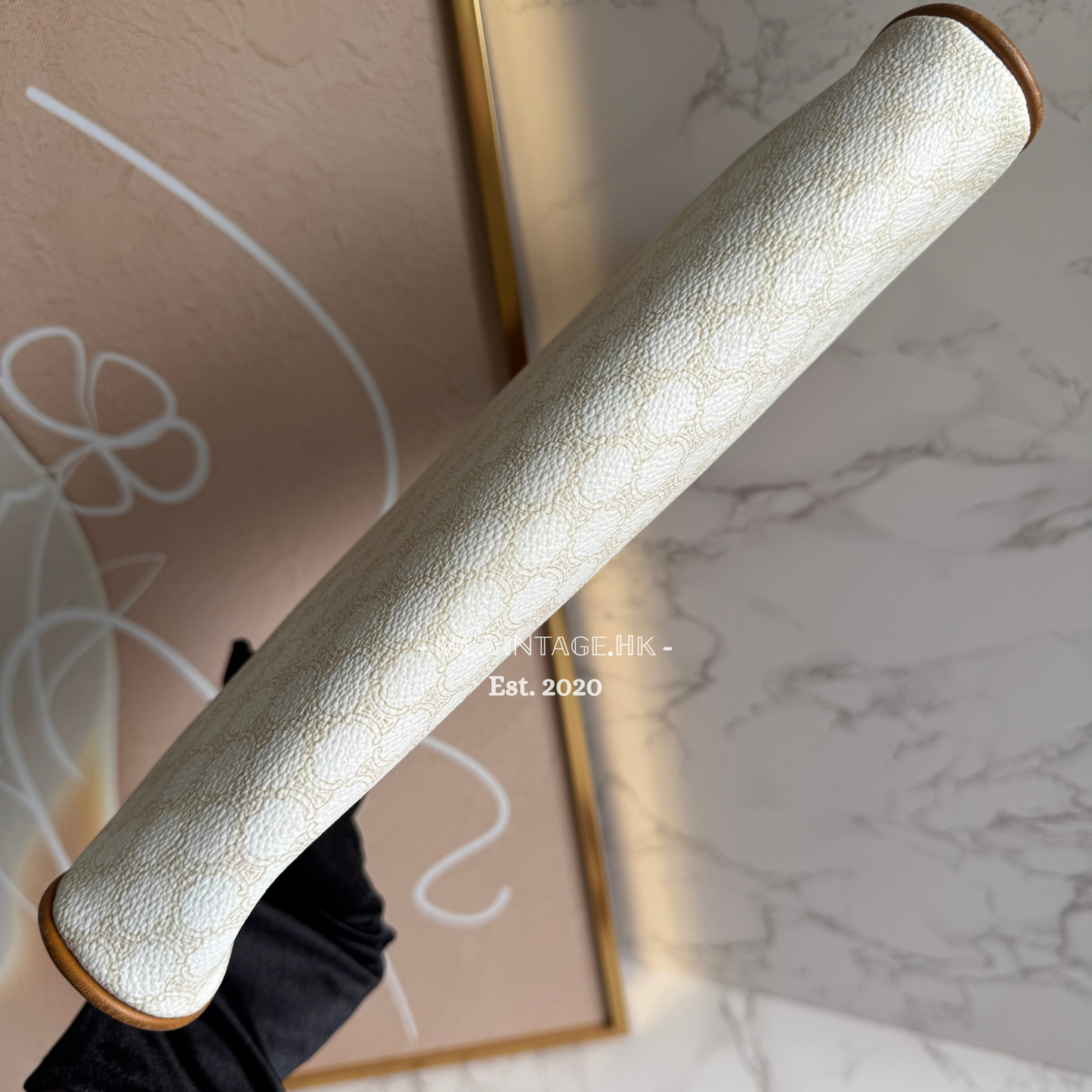 CELINE Vintage Macadam Clutch