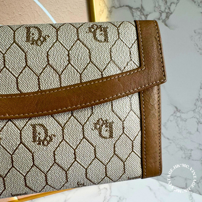 Dior Honeycomb Clutch / Wallet