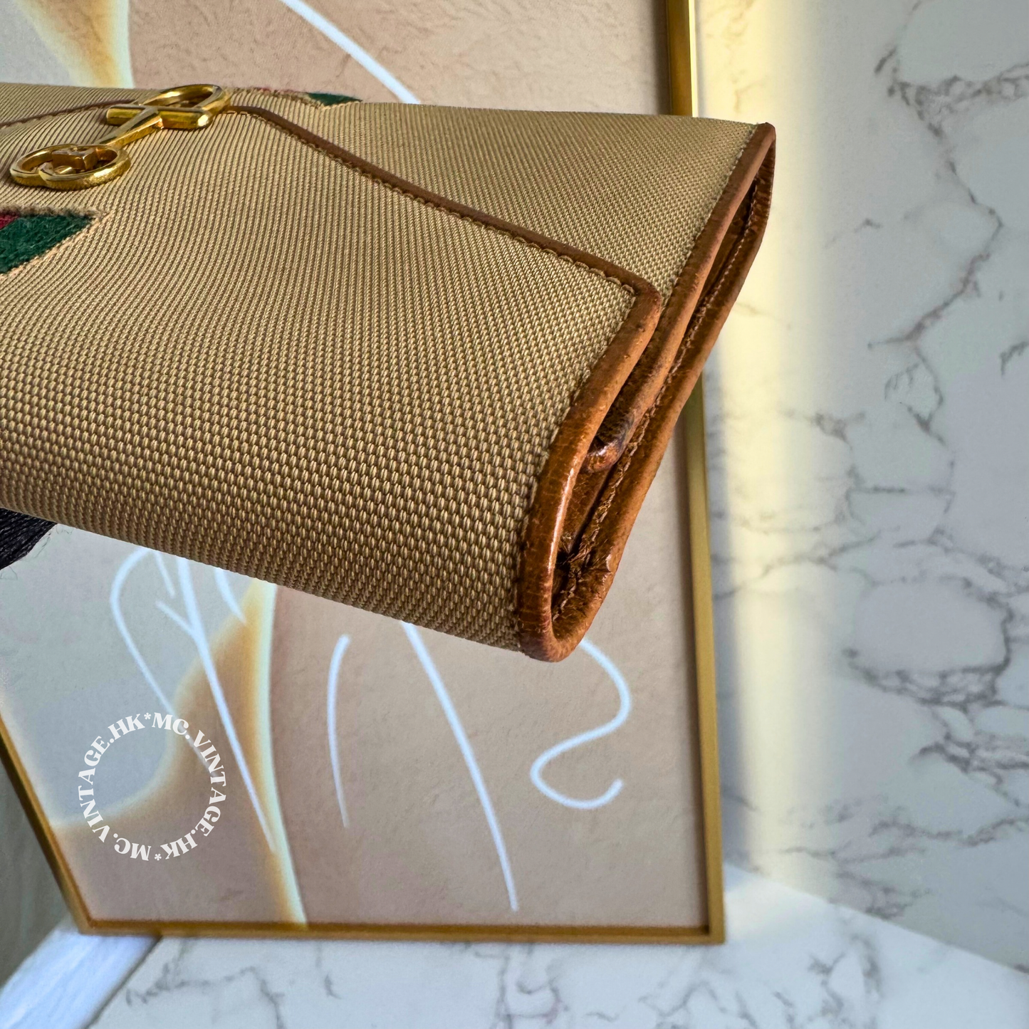 GUCCI Vintage Sherryline Clutch/Wallet
