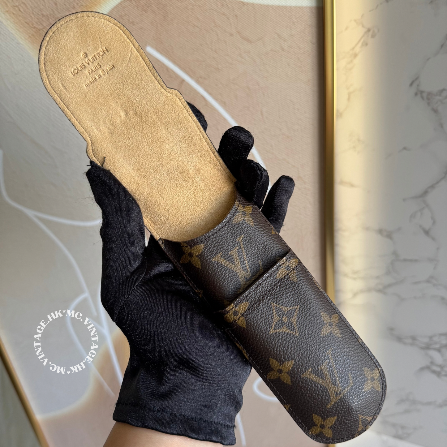 LV Monogram Pen Case / Glasses Case