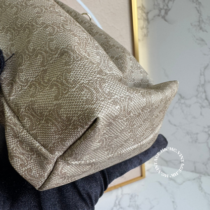 CELINE Vintage Macadam Bucket Bag