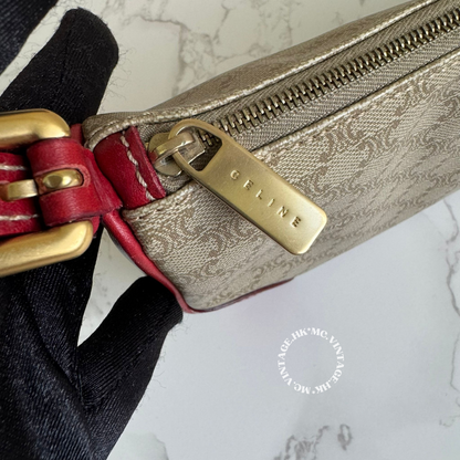 CELINE Vintage Macadam Underarm Bag