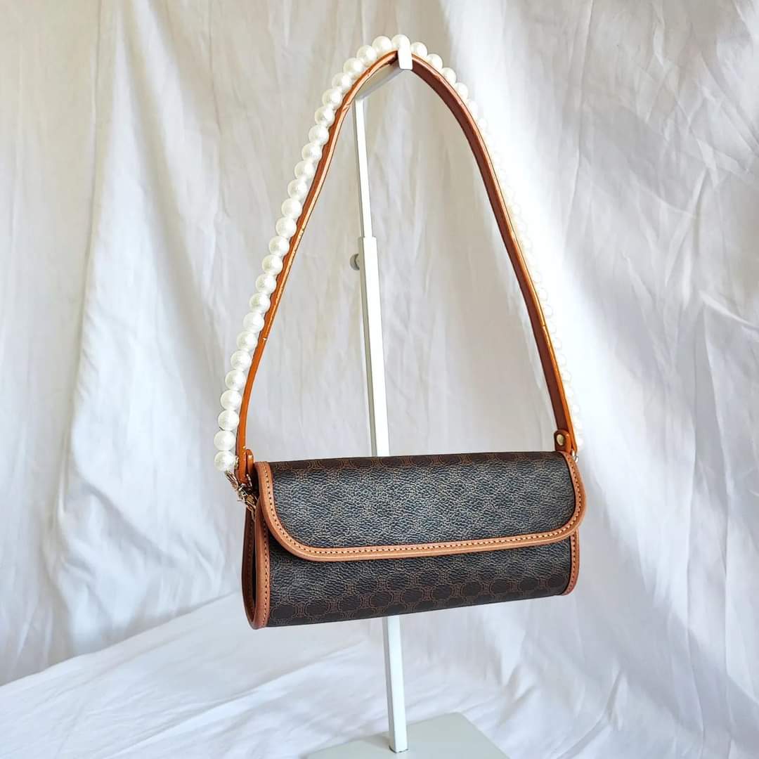 CELINE Vintage Macadam Pouch