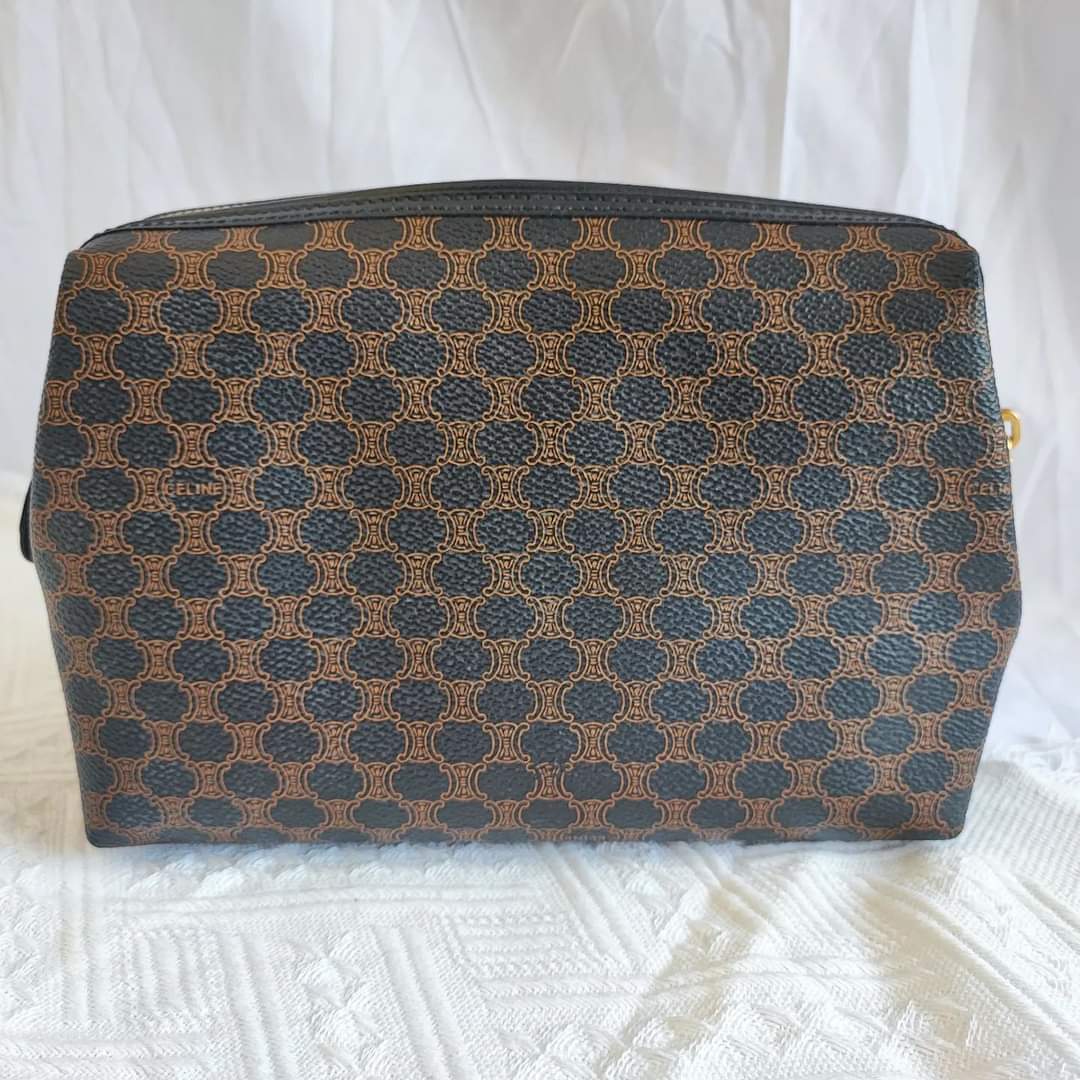 CELINE Vintage Macadam Pouch