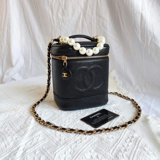 CHANEL Caviar Vanity Bag